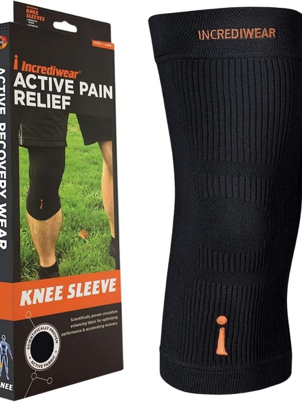 Knee Sleeve for Pain Relief, Joint Support, Swelling & Inflammation - Unisex